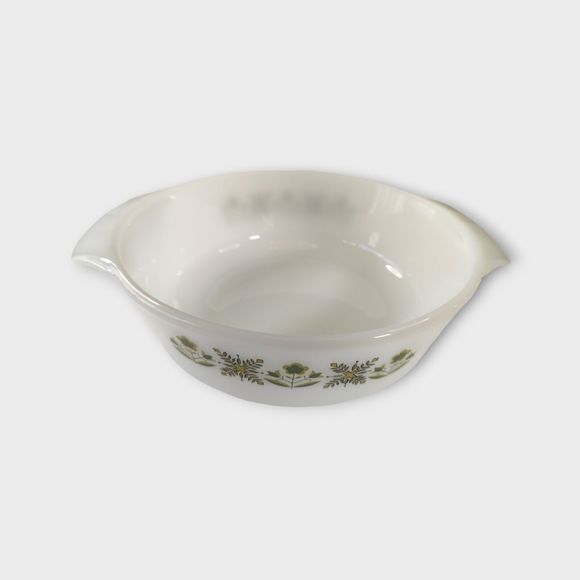 Vintage Anchor Hocking Fire-King 435 1-Qt Glass Casserole Dish - Picture 2 of 4